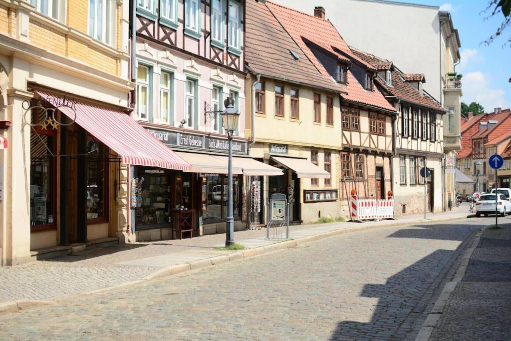 Schoene Ferienwohnung Mit Zwei Schlafzimmern Quedlinburg Eksteriør billede