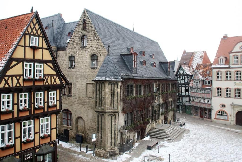 Schoene Ferienwohnung Mit Zwei Schlafzimmern Quedlinburg Eksteriør billede