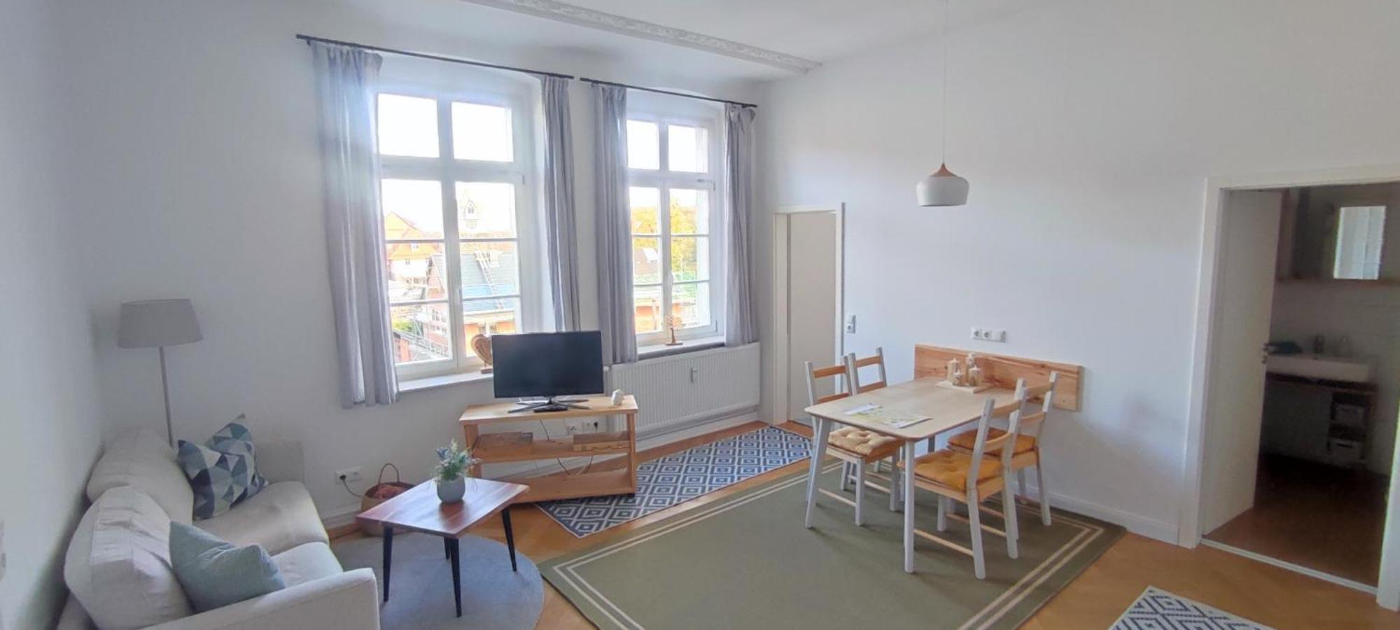 Schoene Ferienwohnung Mit Zwei Schlafzimmern Quedlinburg Eksteriør billede